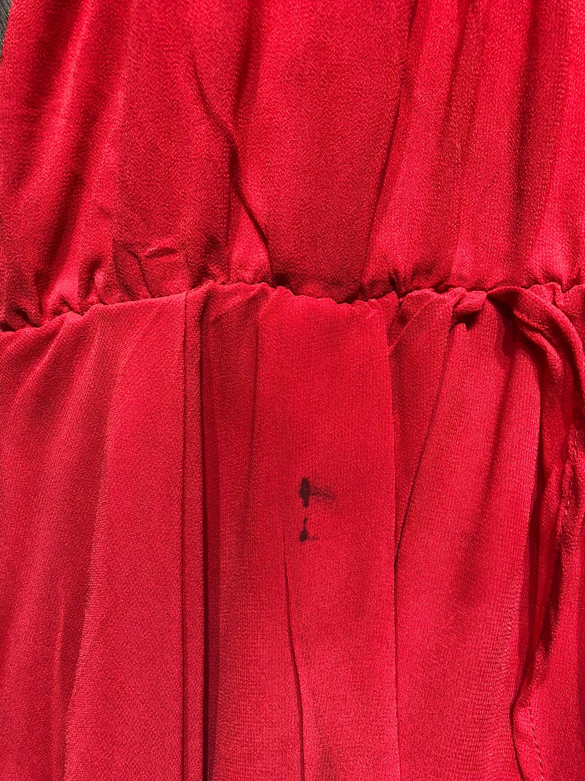 Western Long Maxi  Minor stain Chiffon X Small | Size | Chest 16| Length 41