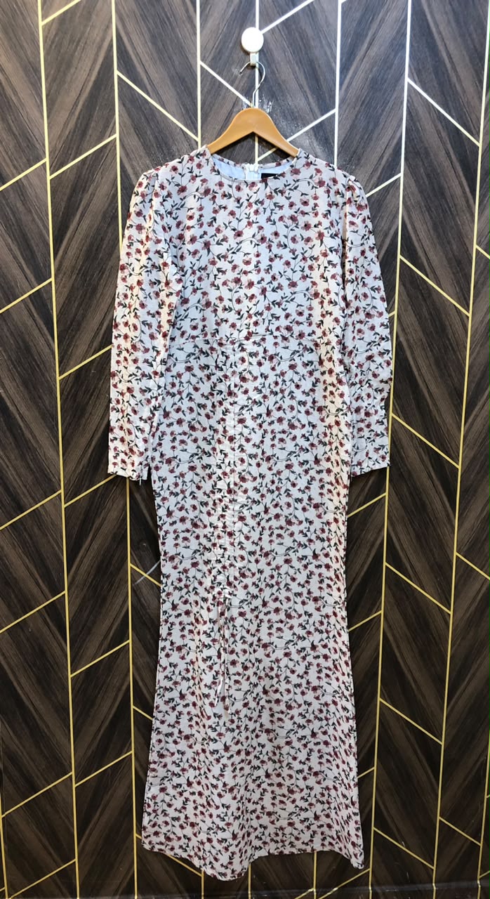 Western Long Maxi Chiffon X Small | Size | Chest 17 | Length 59