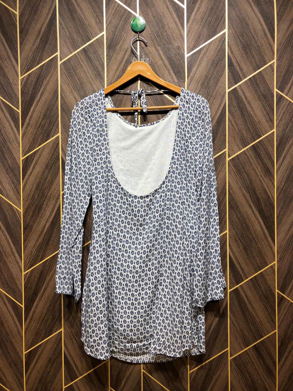 Women Long Shirt Jersey Small | Chest 18 | Length 35