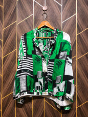 Western Top Silk – Medium Size (Chest: 19, Length: 25 )  baggy