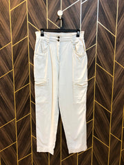 Women High Waist Wide Leg Cargo Jeans Medium | Waist 30 | Length 40