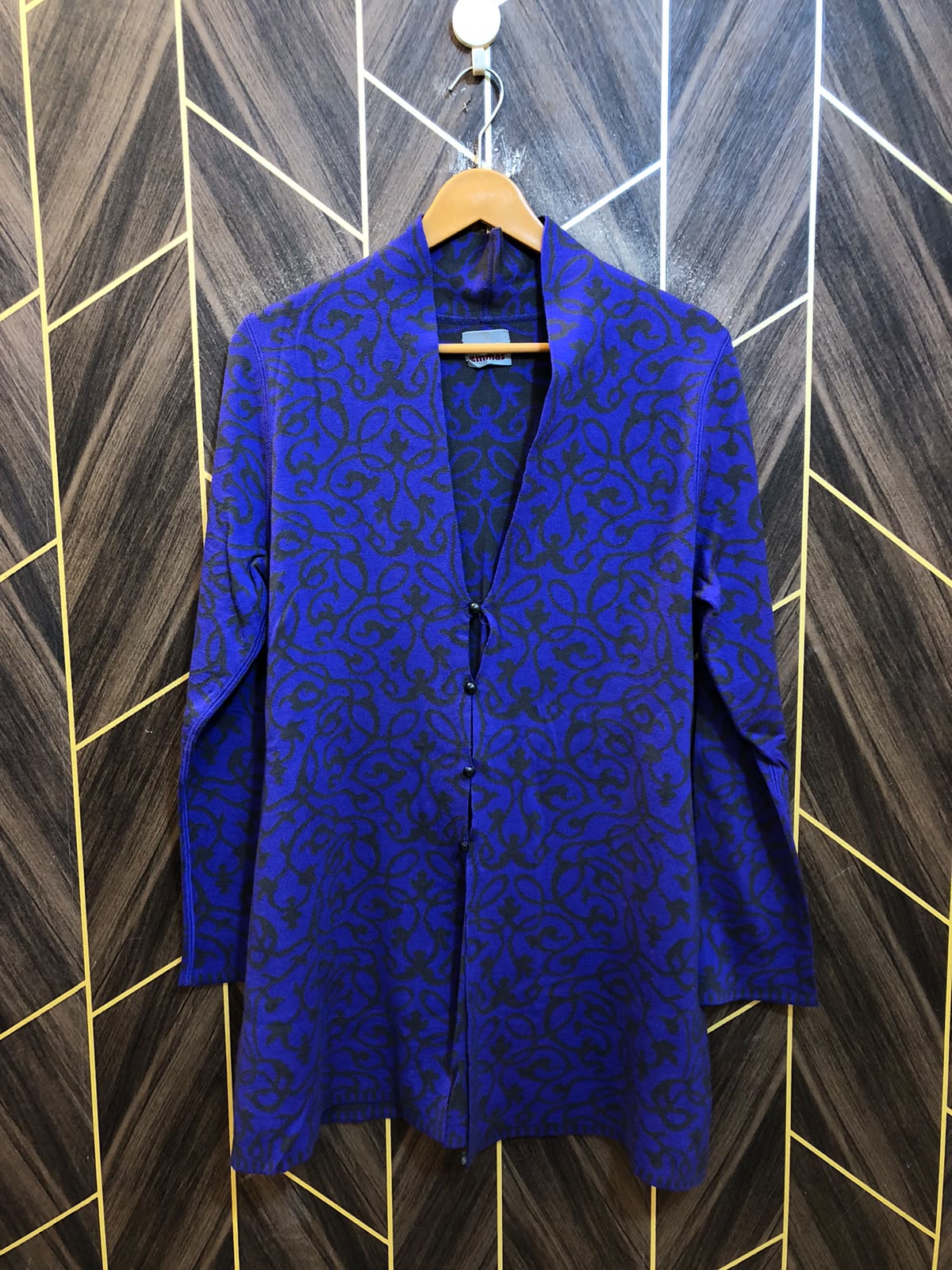 Women Wool Cardigan Sweater Small | Size | Chest 18 | Length 31