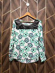Western Top Small Chest 18 Length 26 Chiffon See Through R-2