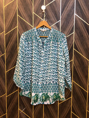 Western Top Chiffon (See Through) – X-Large Size (Chest: 22, Length: 28 )