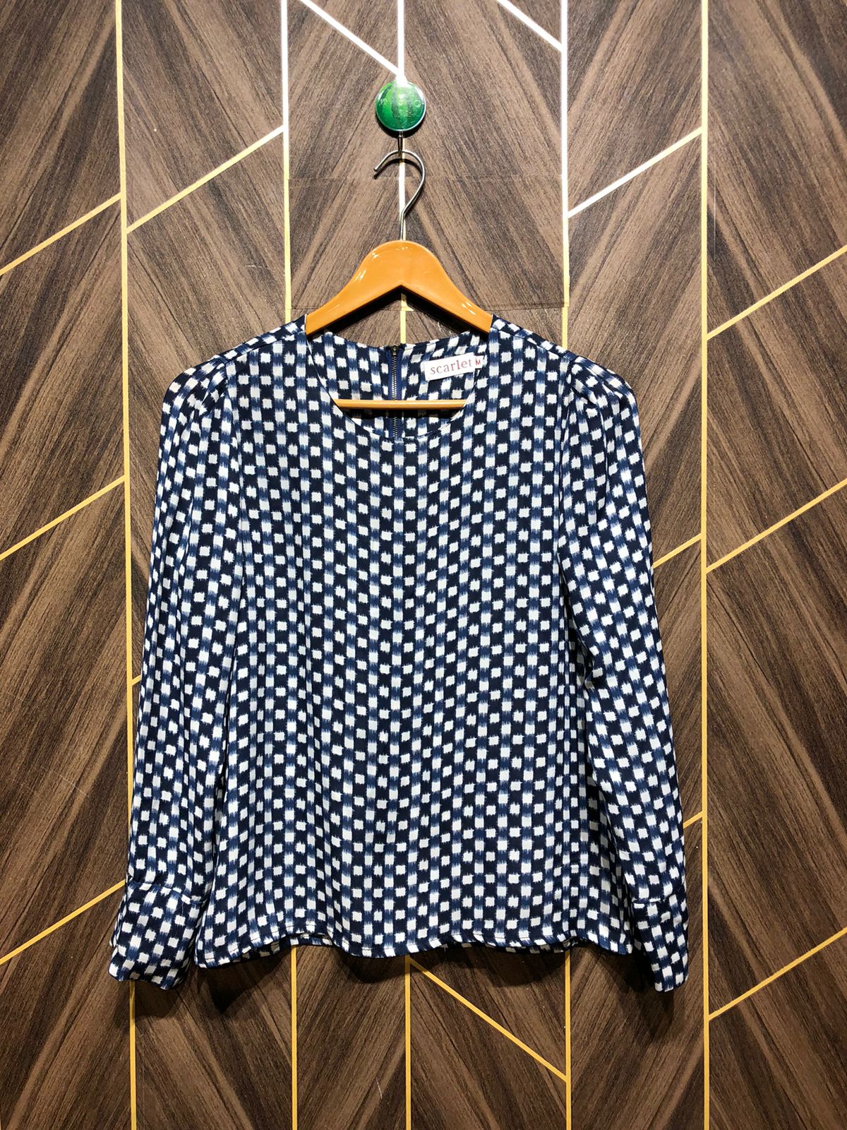 Western Top Chiffon – Small Size (Chest: 18, Length: 24 )