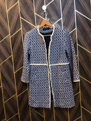 Women Wool Coat Medium | Size | Chest 19 | Length 31