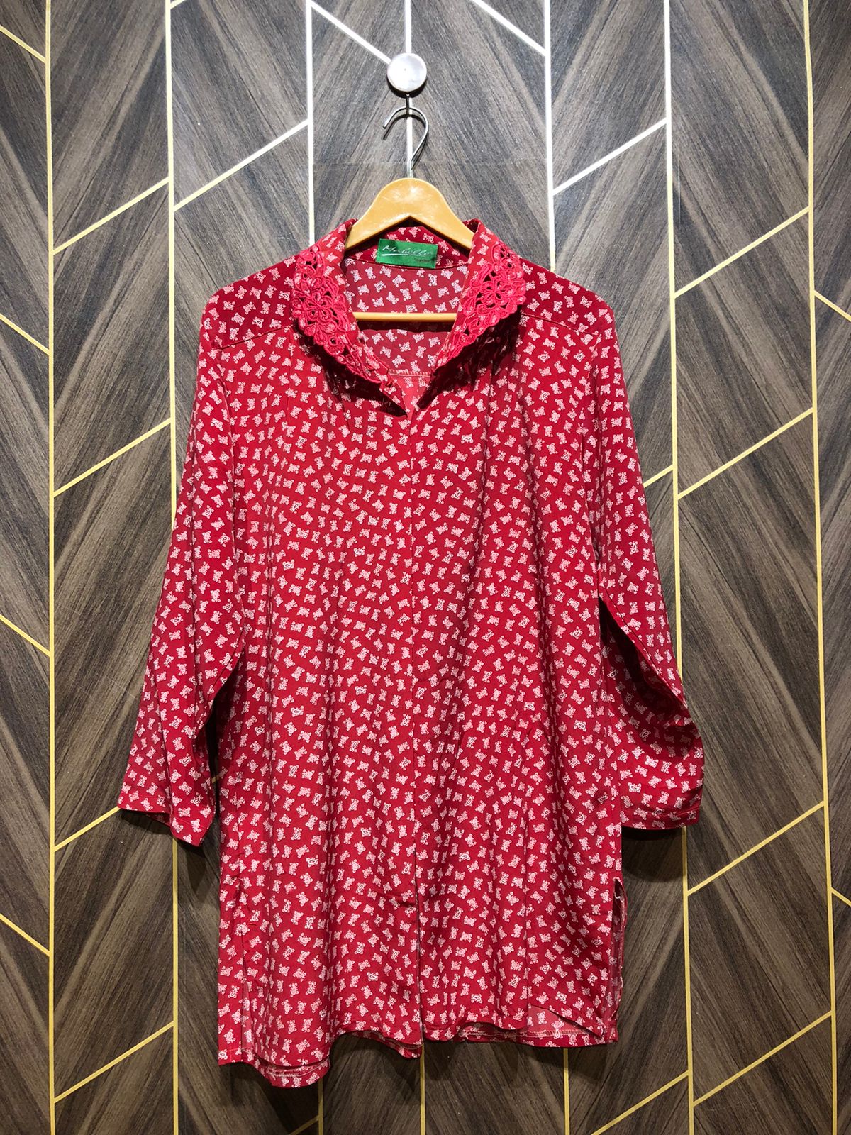 Western Top Chiffon – X-Large Size (Chest: 21, Length: 31)