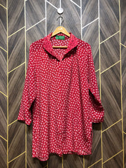 Western Top Chiffon – X-Large Size (Chest: 21, Length: 31)