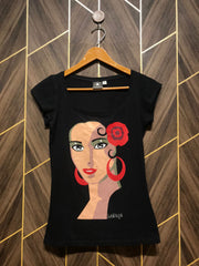 T-Shirt Jersey Small Size Length 23 fitted