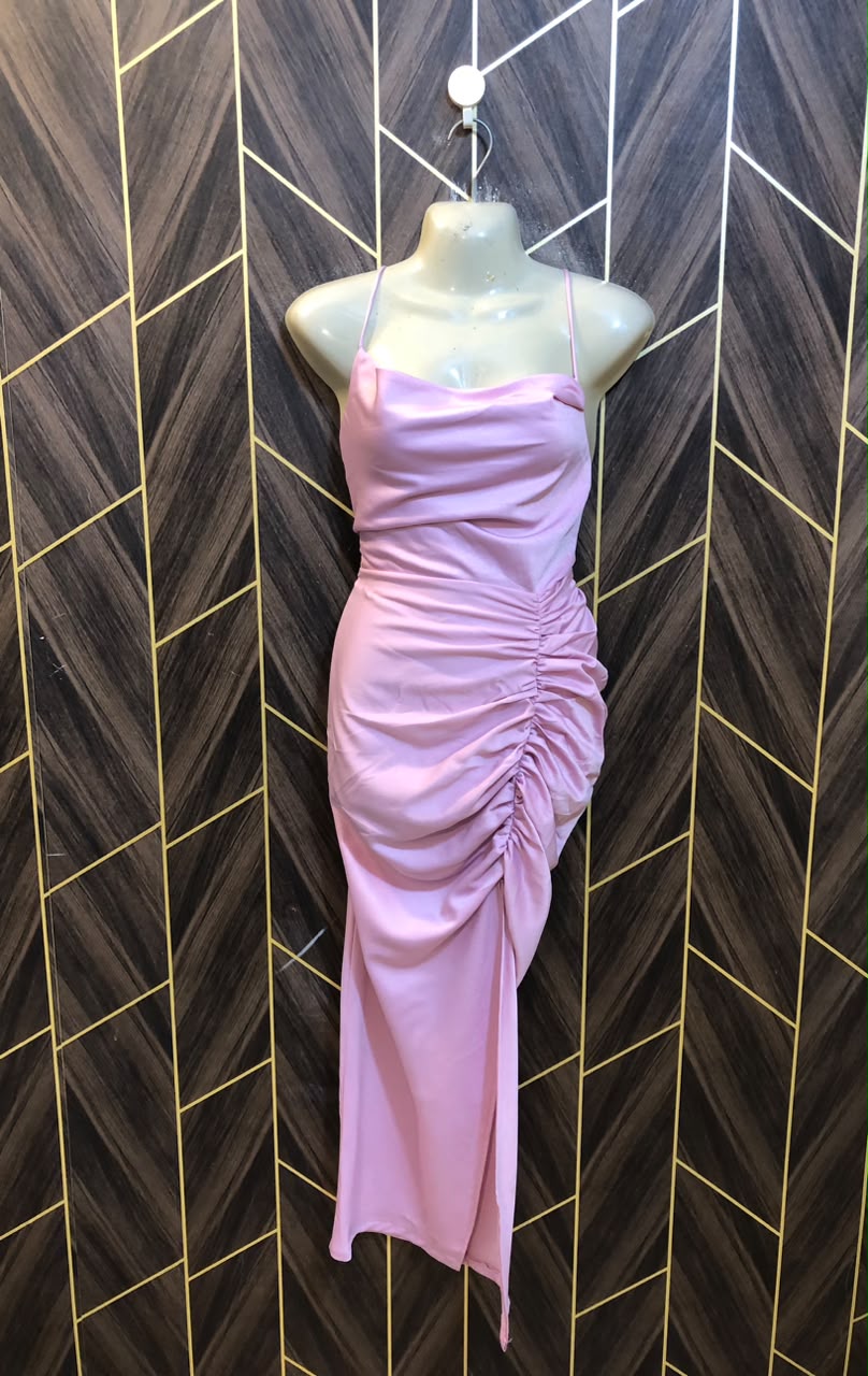 Western Long Maxi Silk Medium | Size | Chest 19 | Length 50