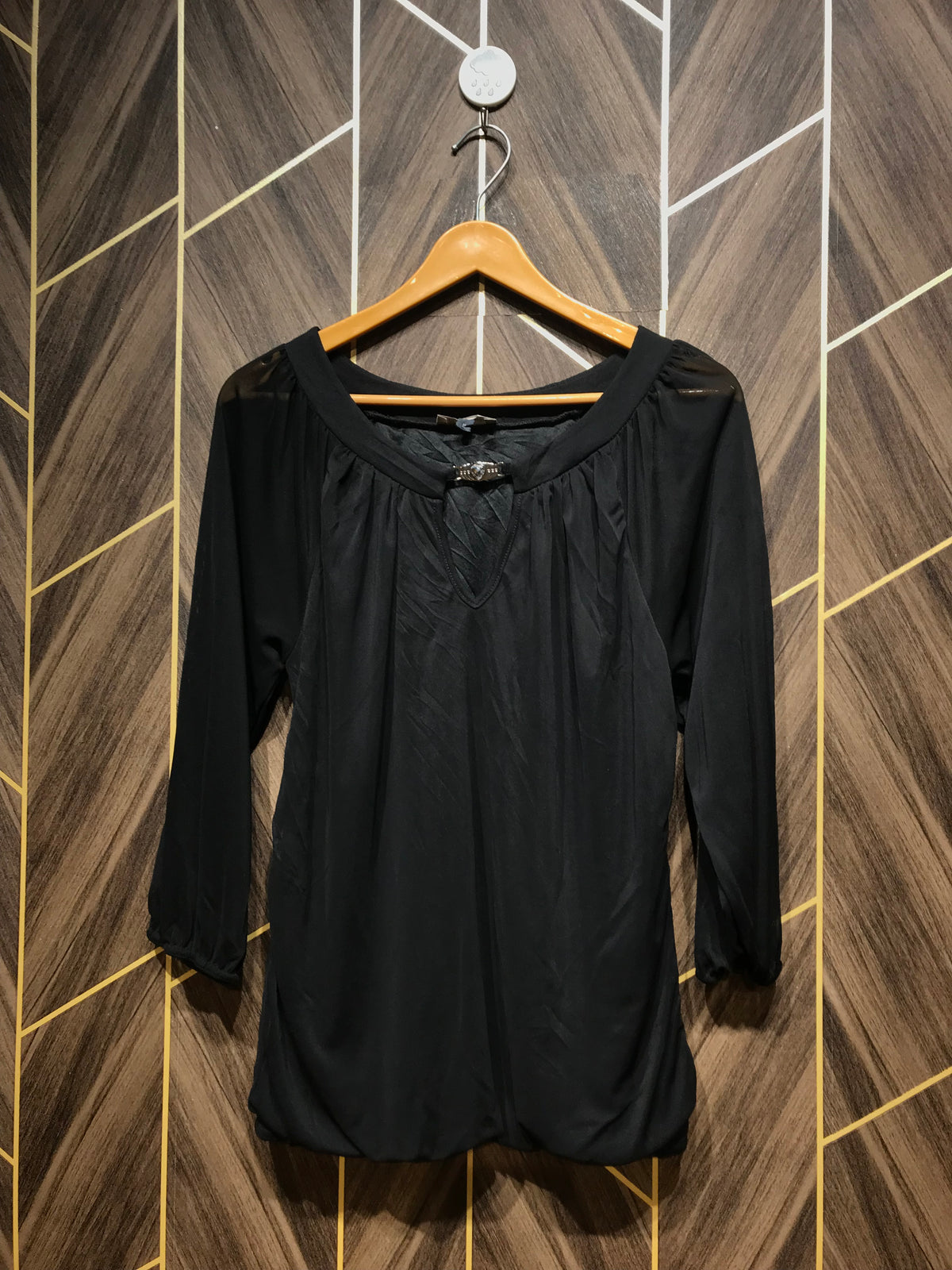 Western Top Small Chest 18 Length 27 Chiffon