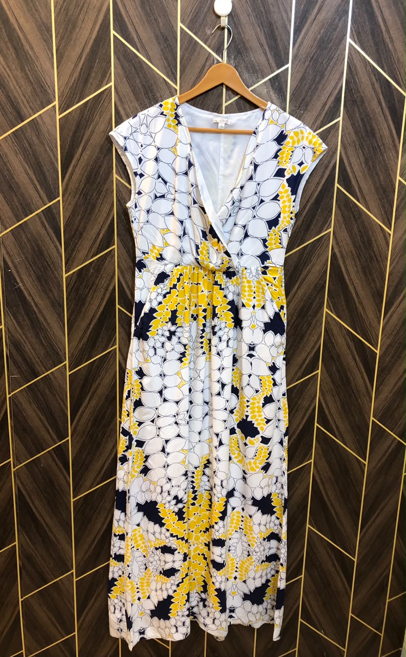 Western Long Maxi Linen Small | Size | Chest 18 | Length 56