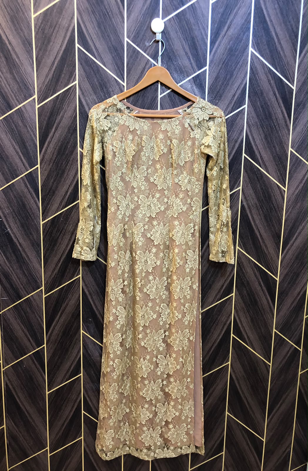 Western Long Maxi Chiffon X Small | Size | Chest 16 | Length 52