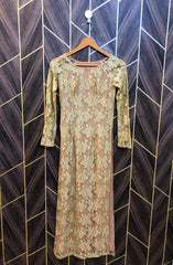 Western Long Maxi Chiffon X Small | Size | Chest 16 | Length 52