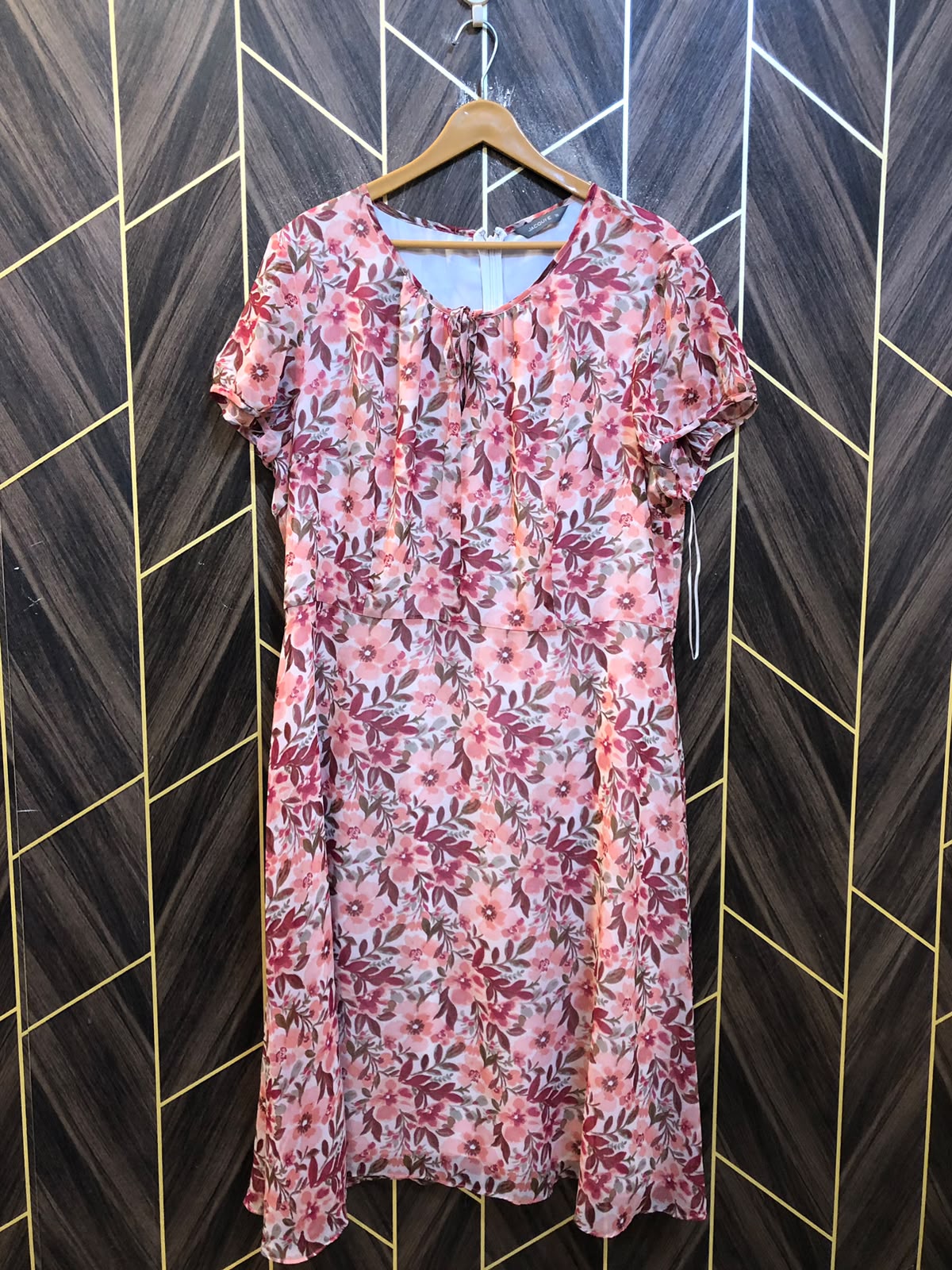 Western Long Maxi Chiffon Large | Size | Chest 21 | Length 45