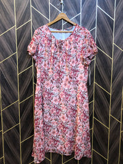 Western Long Maxi Chiffon Large | Size | Chest 21 | Length 45