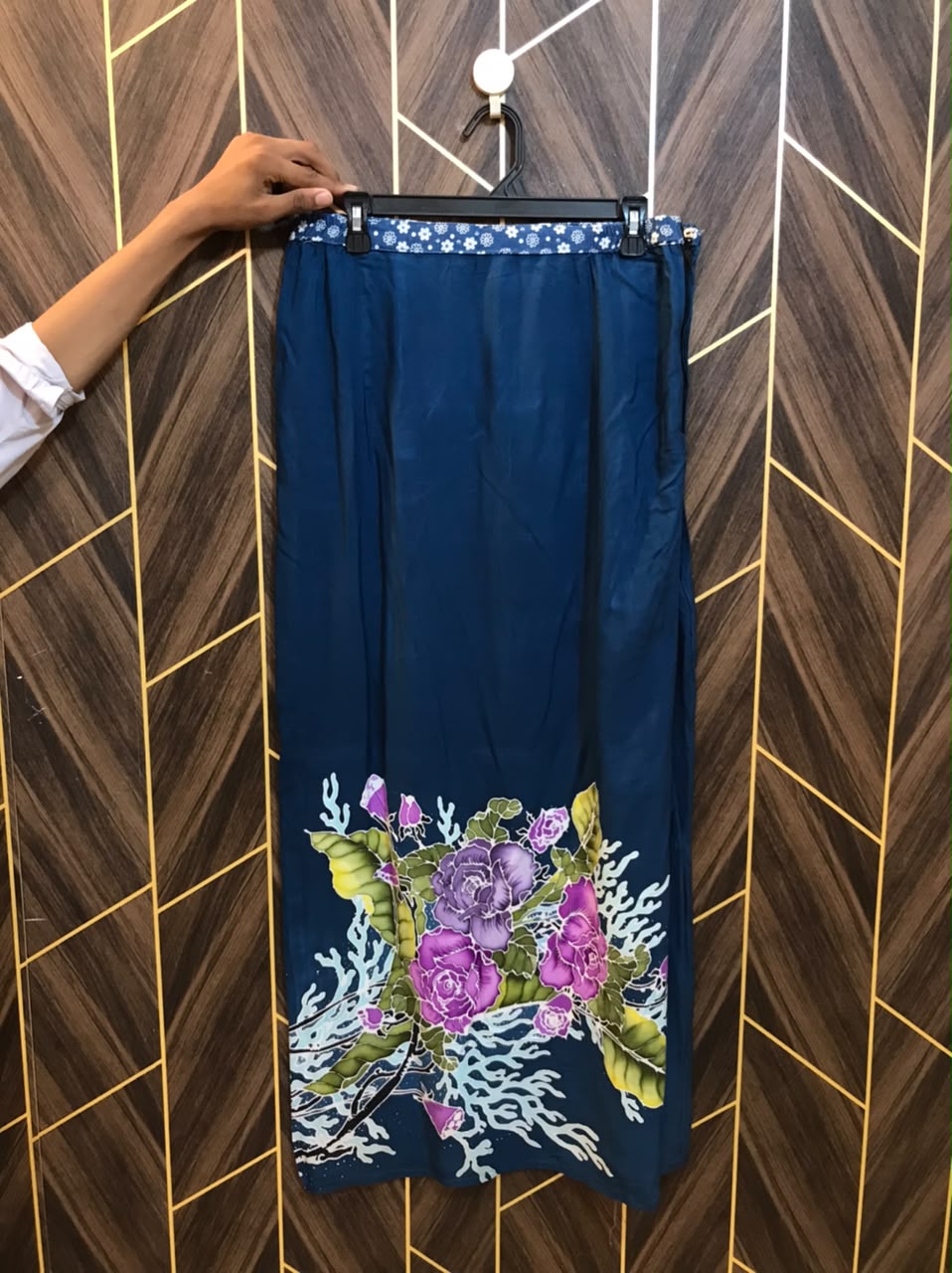Women Linen Cord Set | Shirt Chest 22 | Shirt Length 38| Skirt Waist 34  | Skirt Length 42