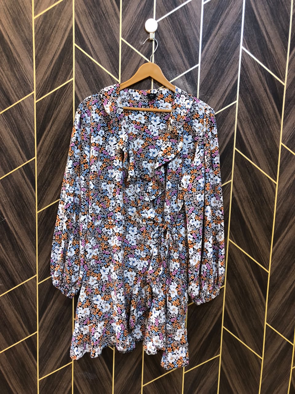 Women Long Shirt Chiffon Large | Chest 21 | Length 35 shrug