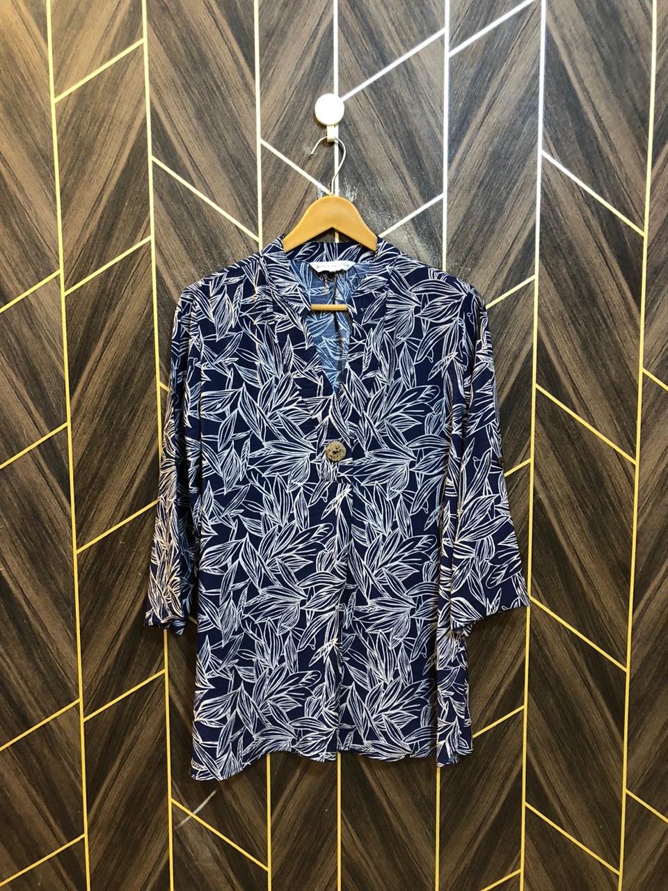 Western Top Silk – Large Size (Chest: 21  , Length: 29 )