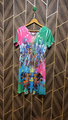 Mini Dress Jersey Small Size Chest 17 Length 35
