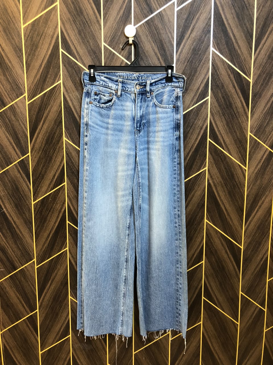 Women High Waist Wide Leg Jeans Small | Waist 28 | Length 40