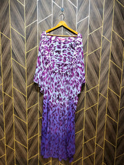 Western Long Maxi Chiffon Small | Size | Chest 18 | Length 57  shrug