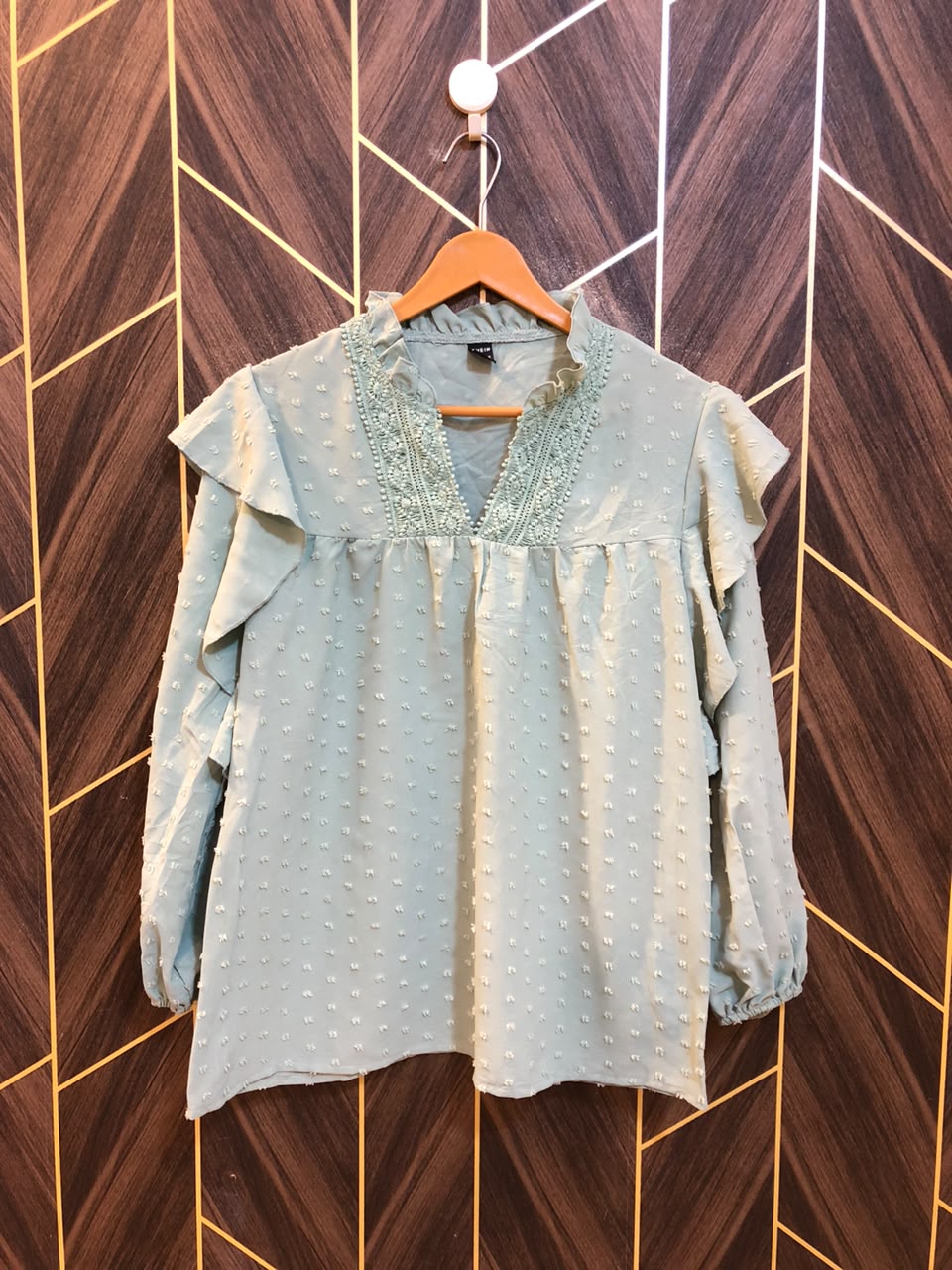 Western Top Chiffon – Medium Size (Chest: 19, Length: 25  )