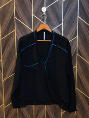 Western Top Chiffon (See Through) – Large Size (Chest: 21  , Length: 26 )