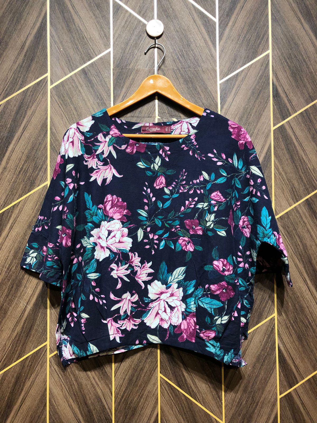 Trendy Cotton CropTop Size X Large