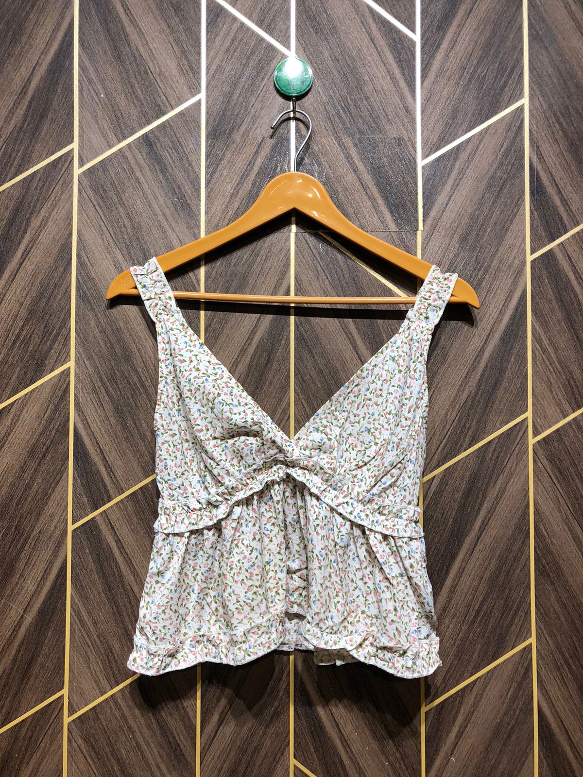 Trendy Chiffon CropTop Size Small