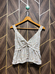 Trendy Chiffon CropTop Size Small