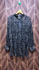 Women Long Shirt Silk X Large | Chest 21 | Length 32