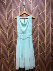 Mini Dress Chiffon X Small Size Chest 17 Length 43