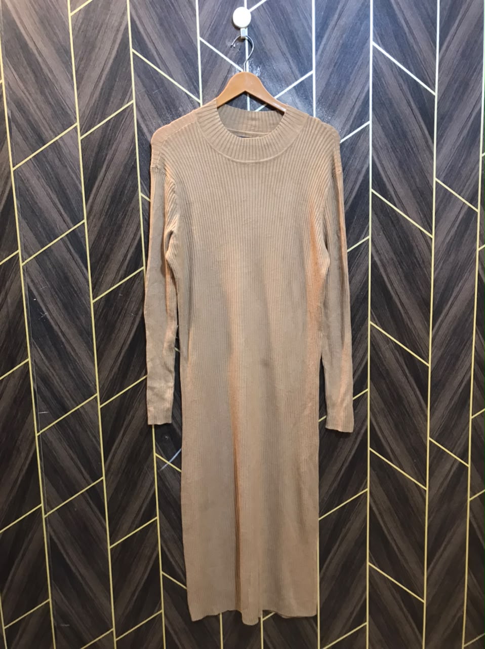 Bodycon Dress Jersey Large | Size | Chest 21 | Length 49