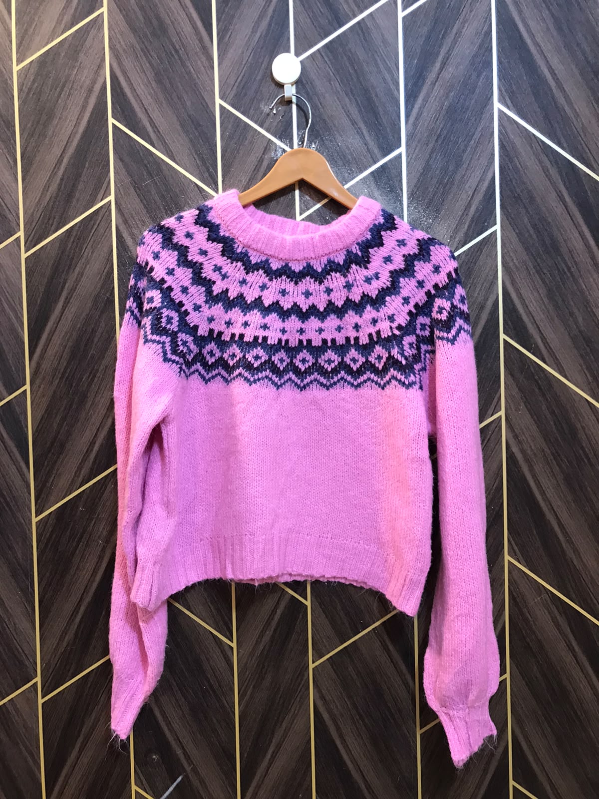 Women Crop Sweater Small | Size | Chest 18 | Length 22