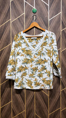 Western Top Chiffon – Small Size (Chest: 19 , Length: 24 )