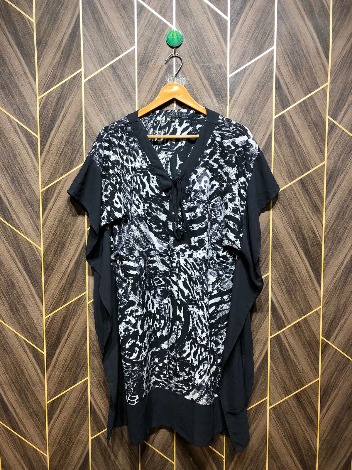 Western Kaftan  Chiffon standard | Size  | Length 36