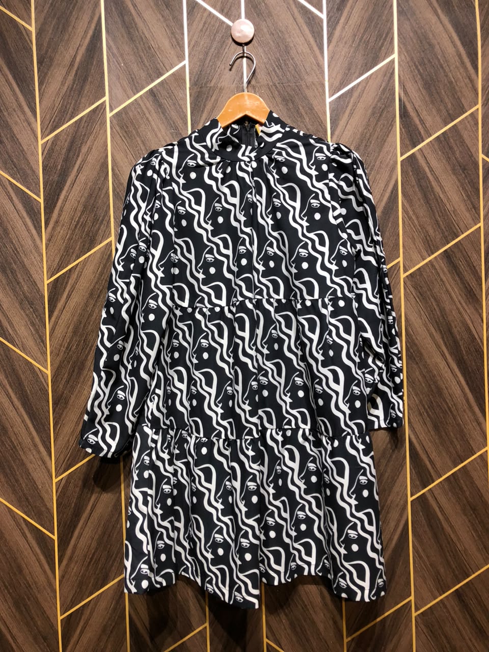 Western Top Chiffon – Small Size (Chest: 18, Length: 33 )