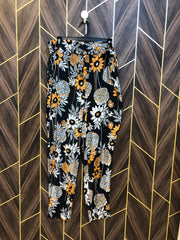 Western Linen Plazo X Large | Size Waist 36 | Length 41