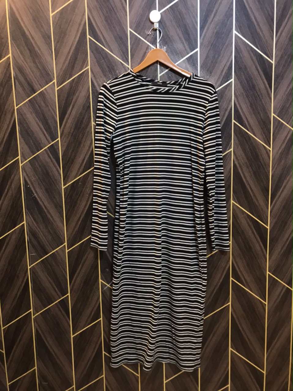 Bodycon Dress Jersey Medium | Size | Chest 19 | Length 46