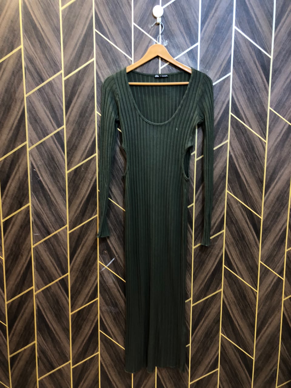 Bodycon Dress Jersey Small | Size | Chest 18 | Length 49