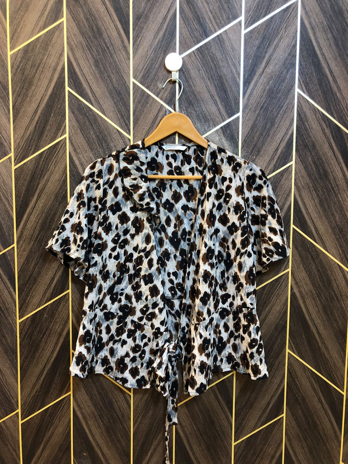 CROP TOP CHIFFON SHRUG LARGE