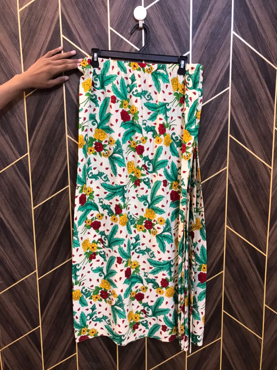 Women Chiffon Cord Set | Shirt Chest 20 | Shirt Length 39 | Skirt Waist 32 to 34 | Skirt Length 39