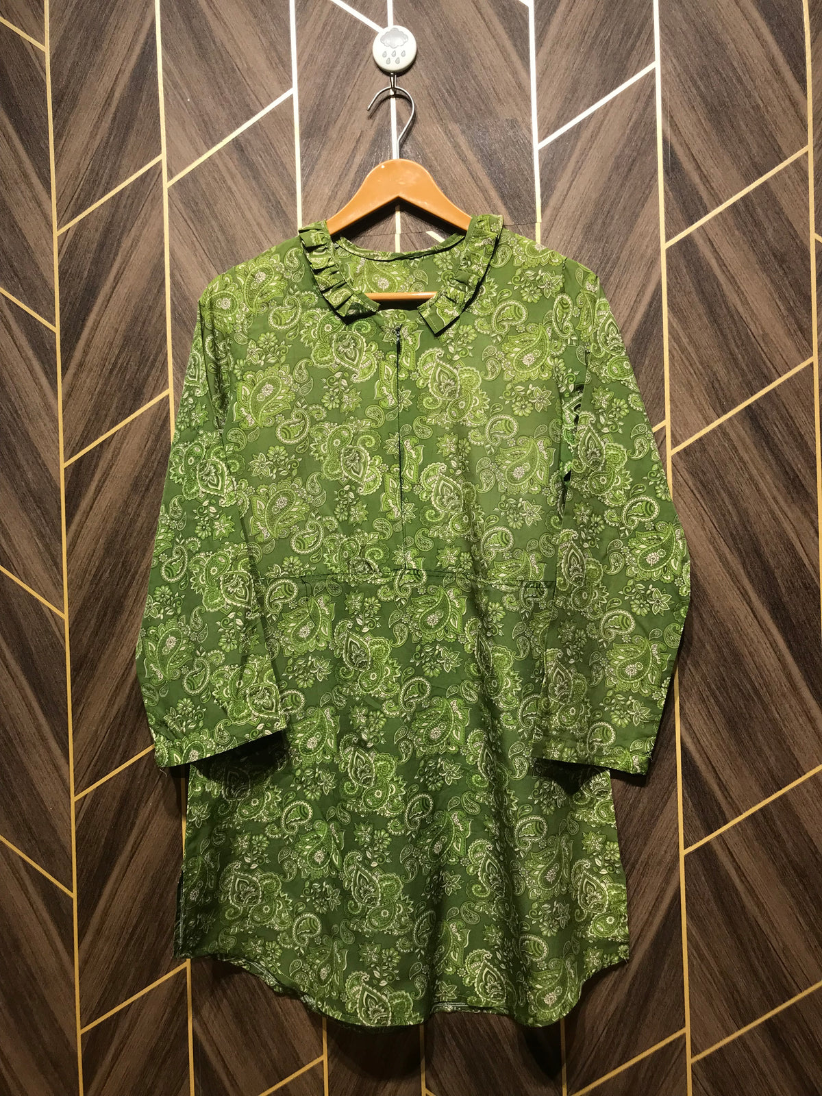 Western Top Medium Chest 19 Length 36 Chiffon