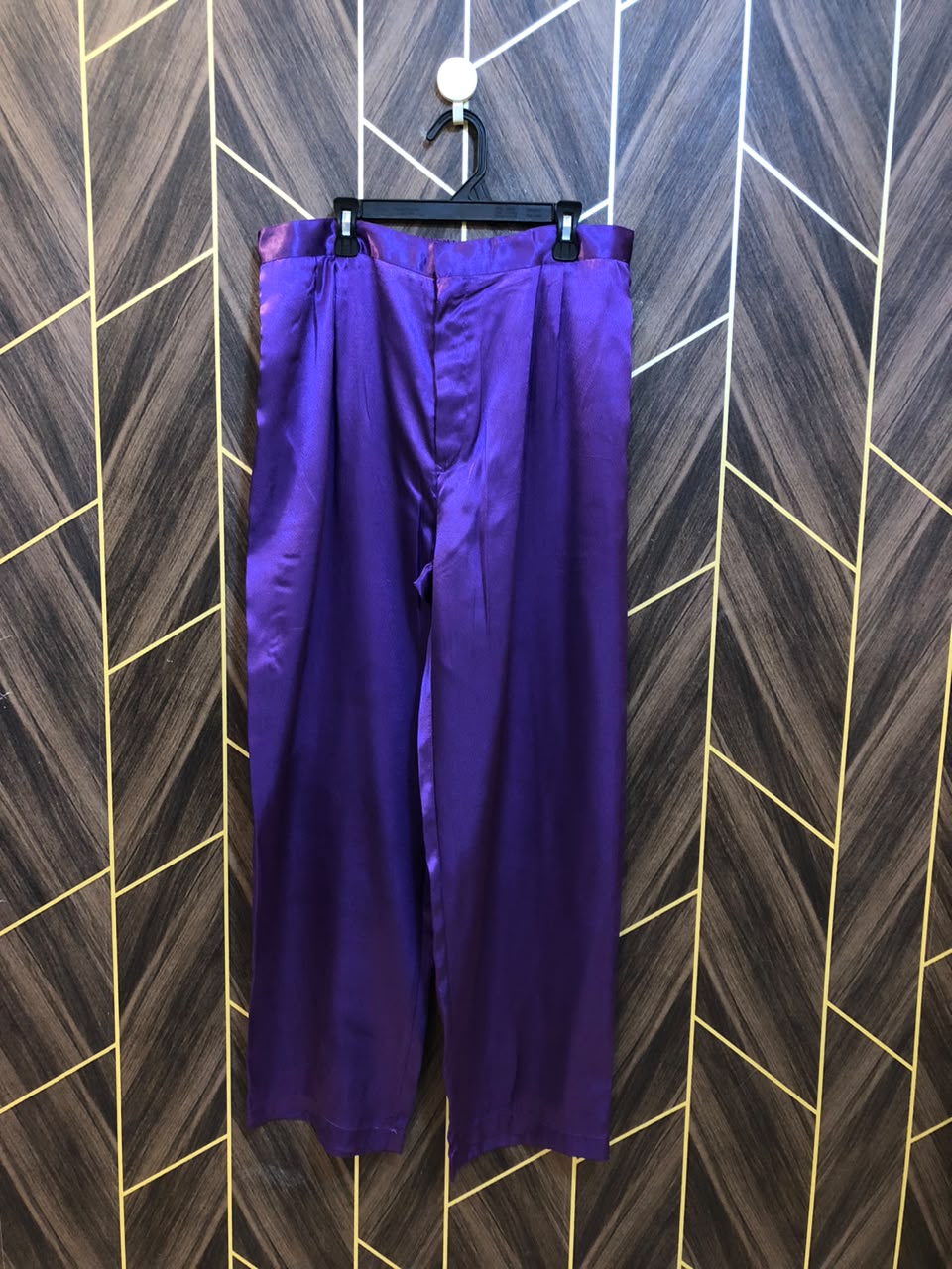 Women Silk Cord Set baggy | Shirt Chest 21  | Shirt Length 31   | Trouser Waist 34 | Trouser Length 41