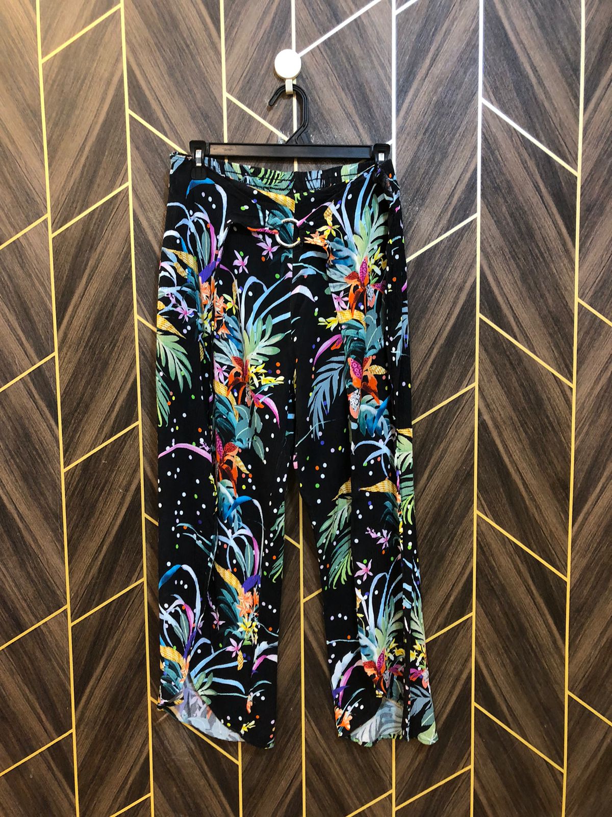 Western Linen Plazo Medium | Size Waist 30 | Length 36