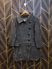 Women Wool Coat Medium | Size | Chest 19 | Length 34