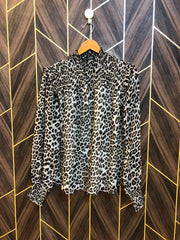Western Top Chiffon – Large Size (Chest: 20, Length: 26  )