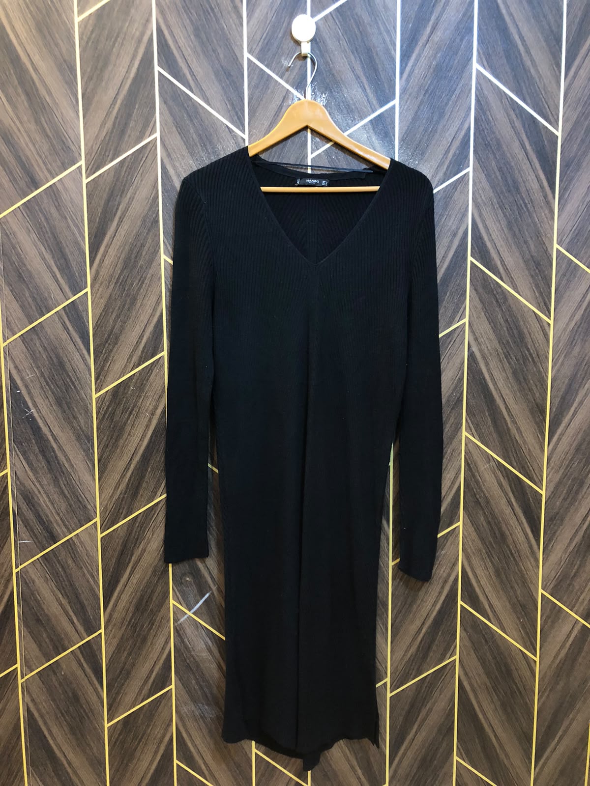 Bodycon Dress Jersey Medium | Size | Chest 19 | Length 44