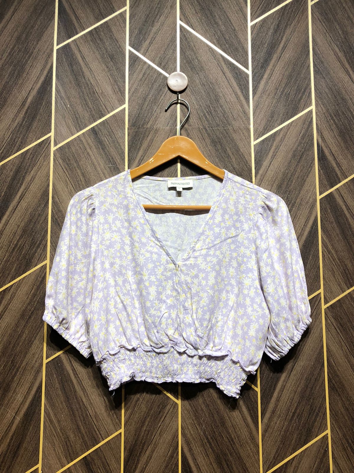 Trendy Linen CropTop Size Small